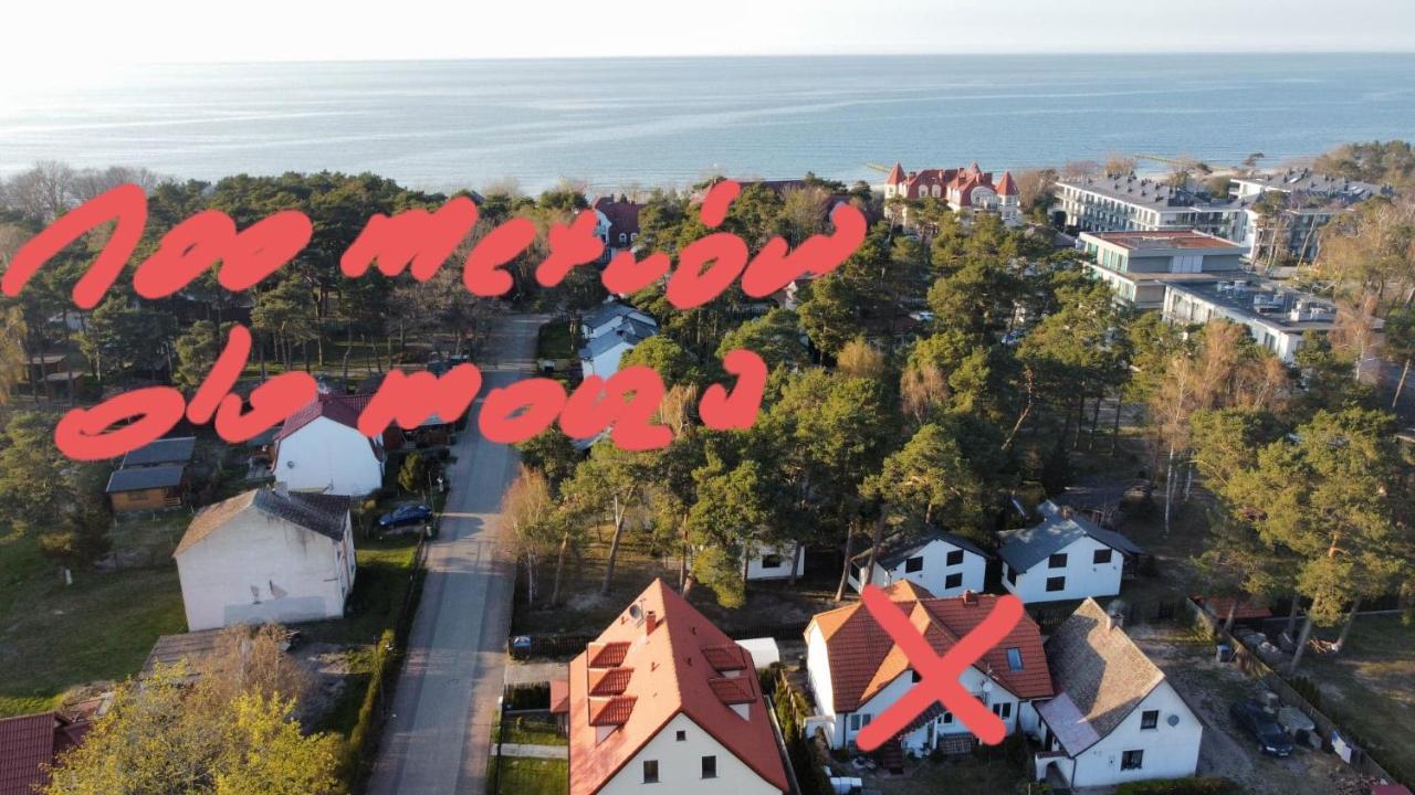 Dom Goscinny Latarenka Niechorze Exteriér fotografie